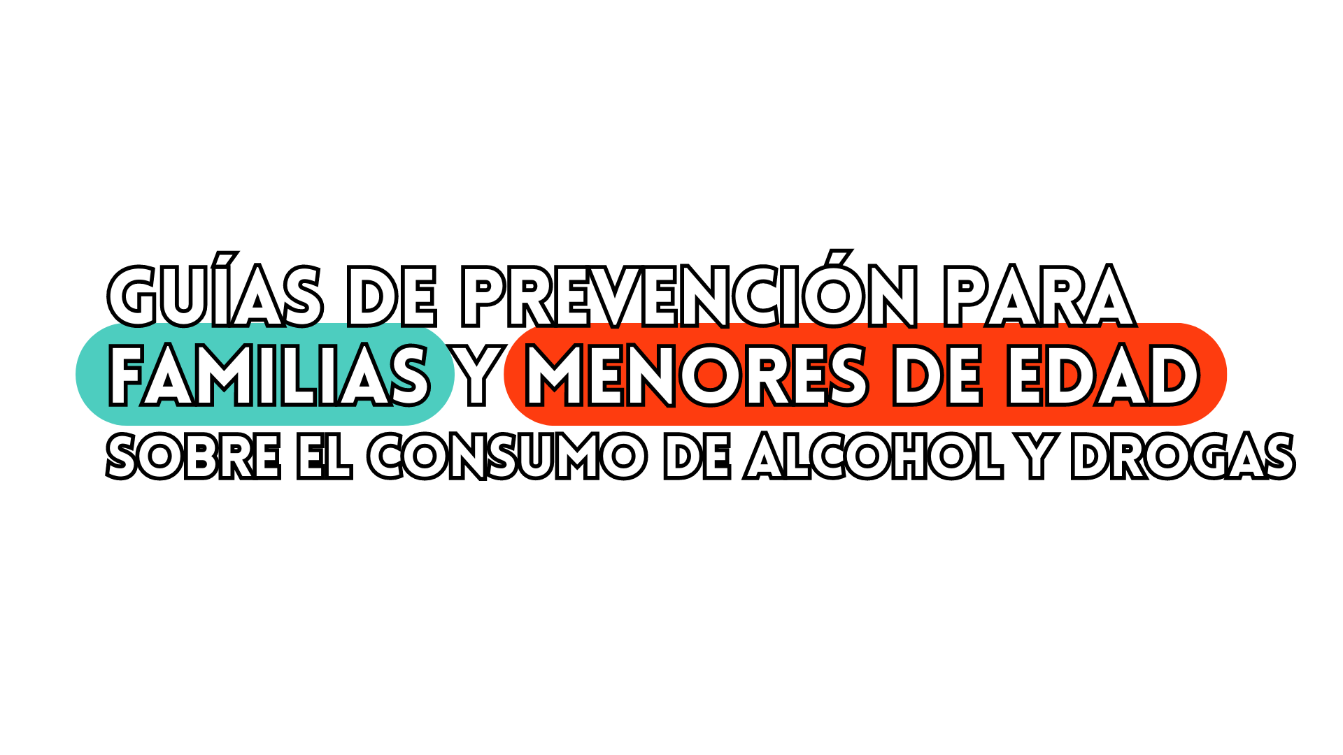 No Consumas No Te Unas Guías De Prevención Para Familias Y Menores De Edad Sobre El Consumo De 1886