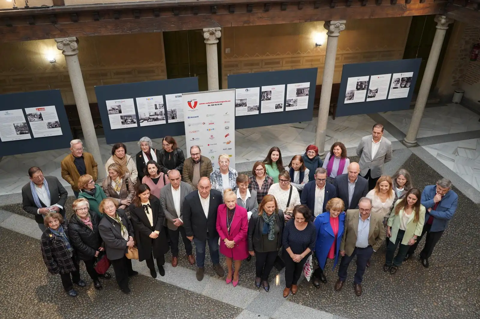 Fundación ANAR participa en la conmemoración del 25 aniversario de la Plataforma de Voluntariado de Segovia 